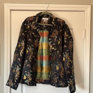 Urban Outfitters Patterned Shirt Jacket